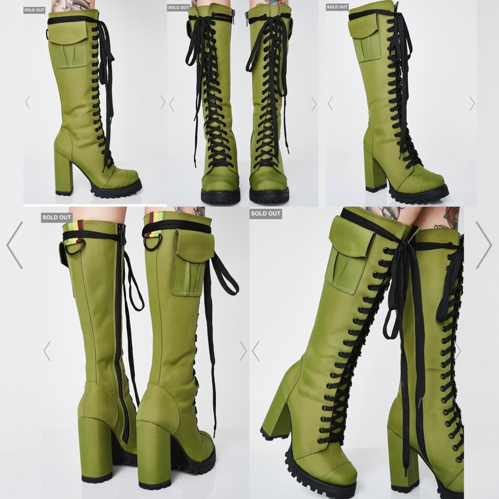 Poster Grl
HOLD YA DOWN MILITARY BOOTS